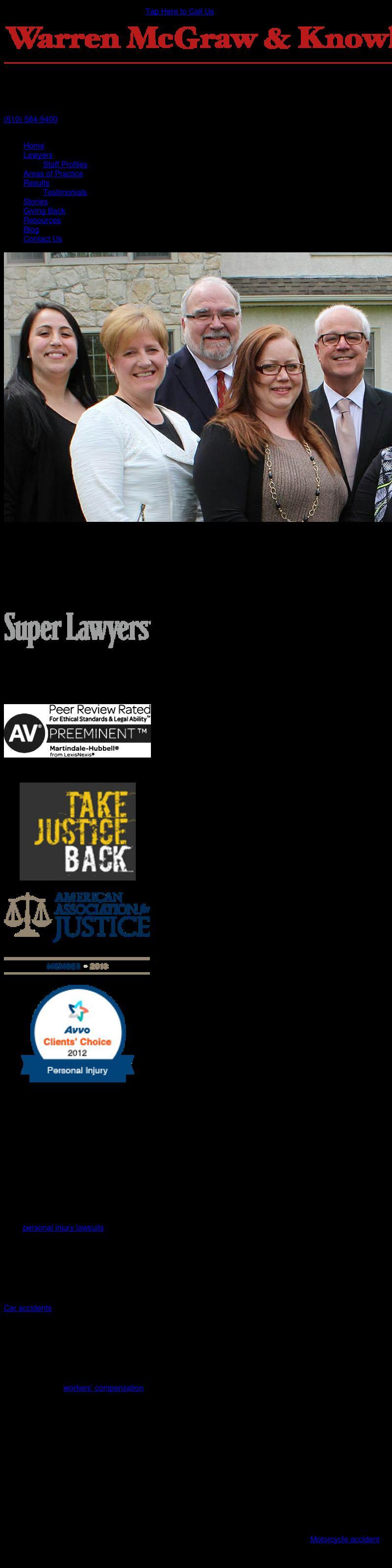 Warren and McGraw, LLC - Blue Bell PA Lawyers